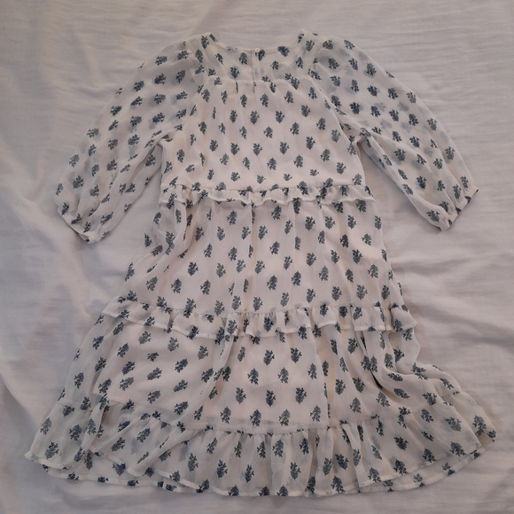 ● Wonder Nation | Girl Short Sleeve Chiffon Peasant Drees - Picture 11 of 14